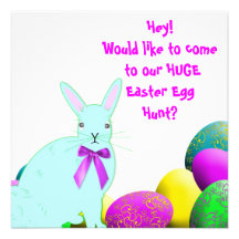 Easter Egg Hunt/or party invitation