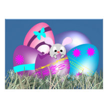 Easter Egg Hunt Personalized Invites