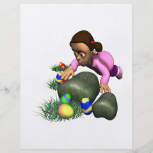 Easter Egg Hunting Full Colour Flyer