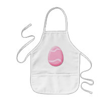 Easter Egg (Pink) Kids Apron