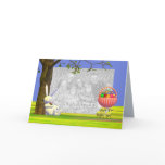 Easter Egg Robbers (photo frame) Card