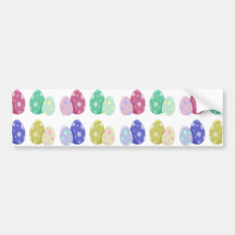 Easter Eggs Bumper Stickers
