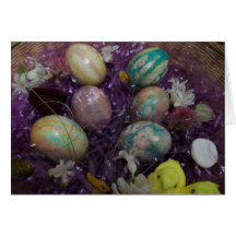 Easter Eggs Card