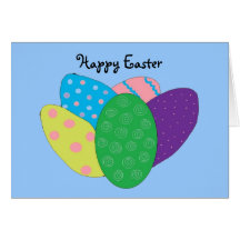 Easter Eggs Cards