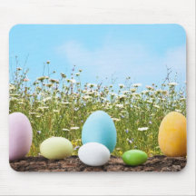 Easter Eggs Hunt Mouse Pads
