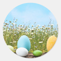 Easter Eggs Hunt Stickers