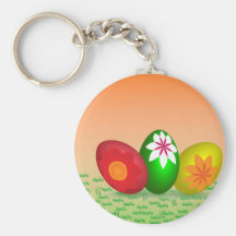 Easter Eggs Keychains