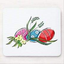 Easter Eggs Mouse Pad