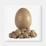 Easter eggs refrigerator magnet
