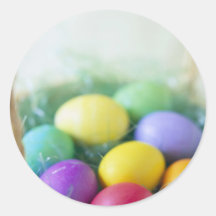 Easter eggs stickers