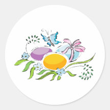 Easter Eggs Stickers