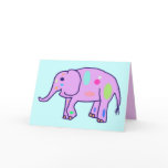 Easter Elephant card