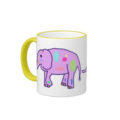 Easter elephant mug by serenity_ii