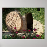 Easter Empty Tomb of Jesus Christ Poster Photo