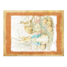 Easter Greeting card BUNNY RABBIT Postcards