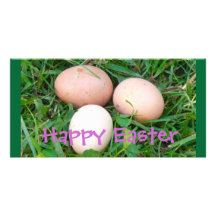 Easter Greeting Card Custom Photo Card