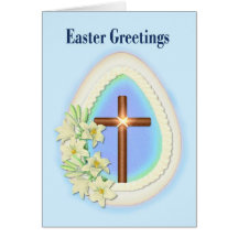 Easter Greetings Greeting Card