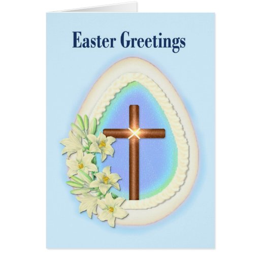 Easter Greetings Greeting Card