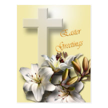 Easter Greetings Post Card