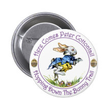 Easter - Here Comes Peter Cottontail Pins