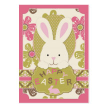Easter Hunt Gift Tag Business Card Template