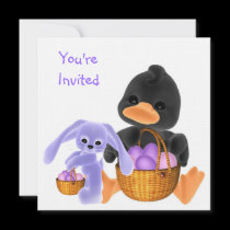 Easter Invitation Egg Hunt invitations