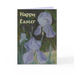 Easter Irises Card