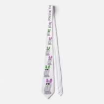 Easter Island Bunny Tie