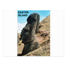 Easter Island Postcard