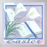 Easter Lilly Poster