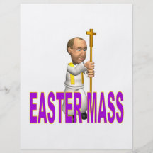 Easter Mass Flyer Design