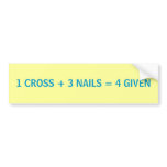 Easter Math - bumper sticker