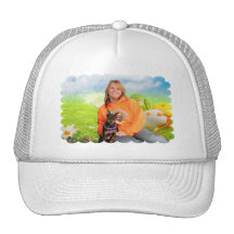 Easter - Min Pin - Zena and Gidget Mesh Hats