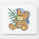 easter palm sunday teddy bear design mousepad
