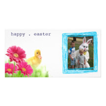 easter photo card