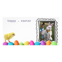 easter photo card