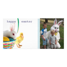 easter photo card