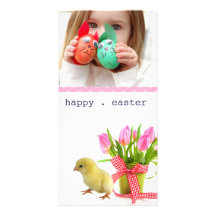 easter photo card