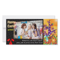 Easter Photo cards : Easter Bunnies