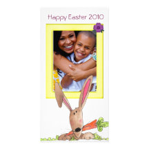 Easter photocard personalized photo card