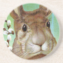 Easter Rabbit Drink Coasters