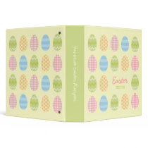 Easter Recipes binder