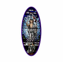 Easter: Resurrection of Christ stained glass Cut Out