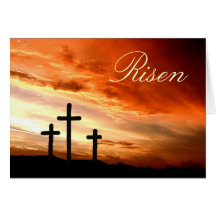 Easter Risen Greeting Card
