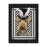 Easter - Some Bunny Loves You - Airedale Postcard