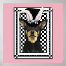 Easter - Some Bunny Loves You - Australian Kelpie Print