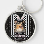 Easter - Some Bunny Loves You  Australian Shepherd Key Chain