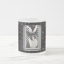 Easter - Some Bunny Loves You - Boston Terrier Coffee Mugs