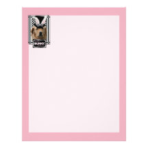 Easter - Some Bunny Loves You - Golden Retriever Personalized Letterhead