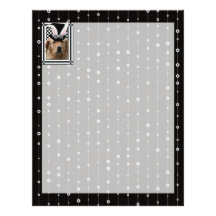 Easter - Some Bunny Loves You - Golden Retriever Customized Letterhead